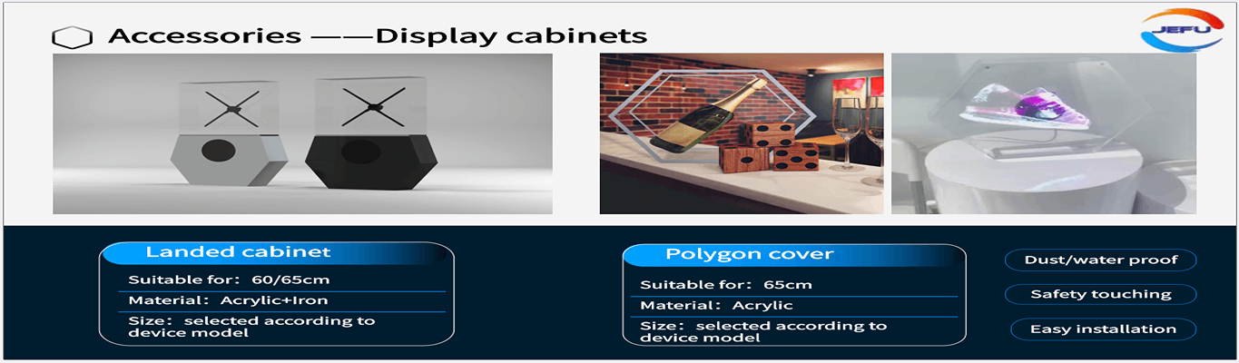 خرید آنلاین هولوگرام فن سه بعدی