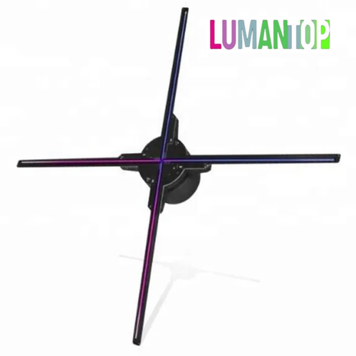 هولوگرام فن سه بعدی مدل F65 یکسال گارانتی خدمات