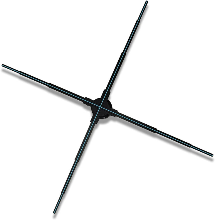 هولوگرام فن سه بعدی مدل F80 مناسب رستوران و کافی شاپ و مراکز خرید